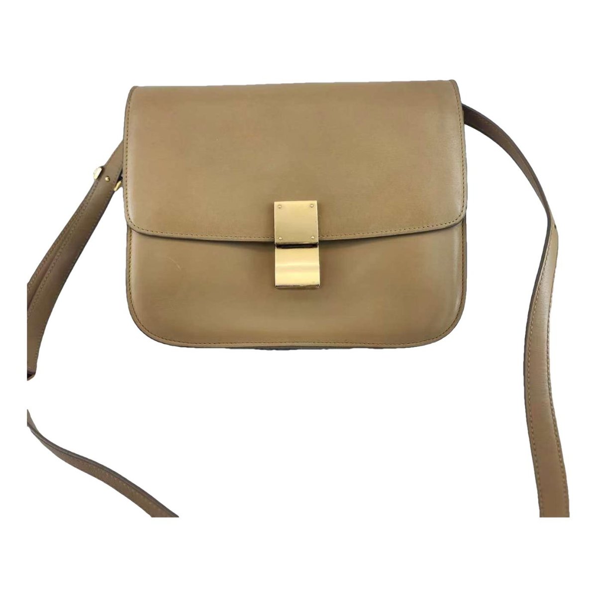 Classic leather crossbody bag
