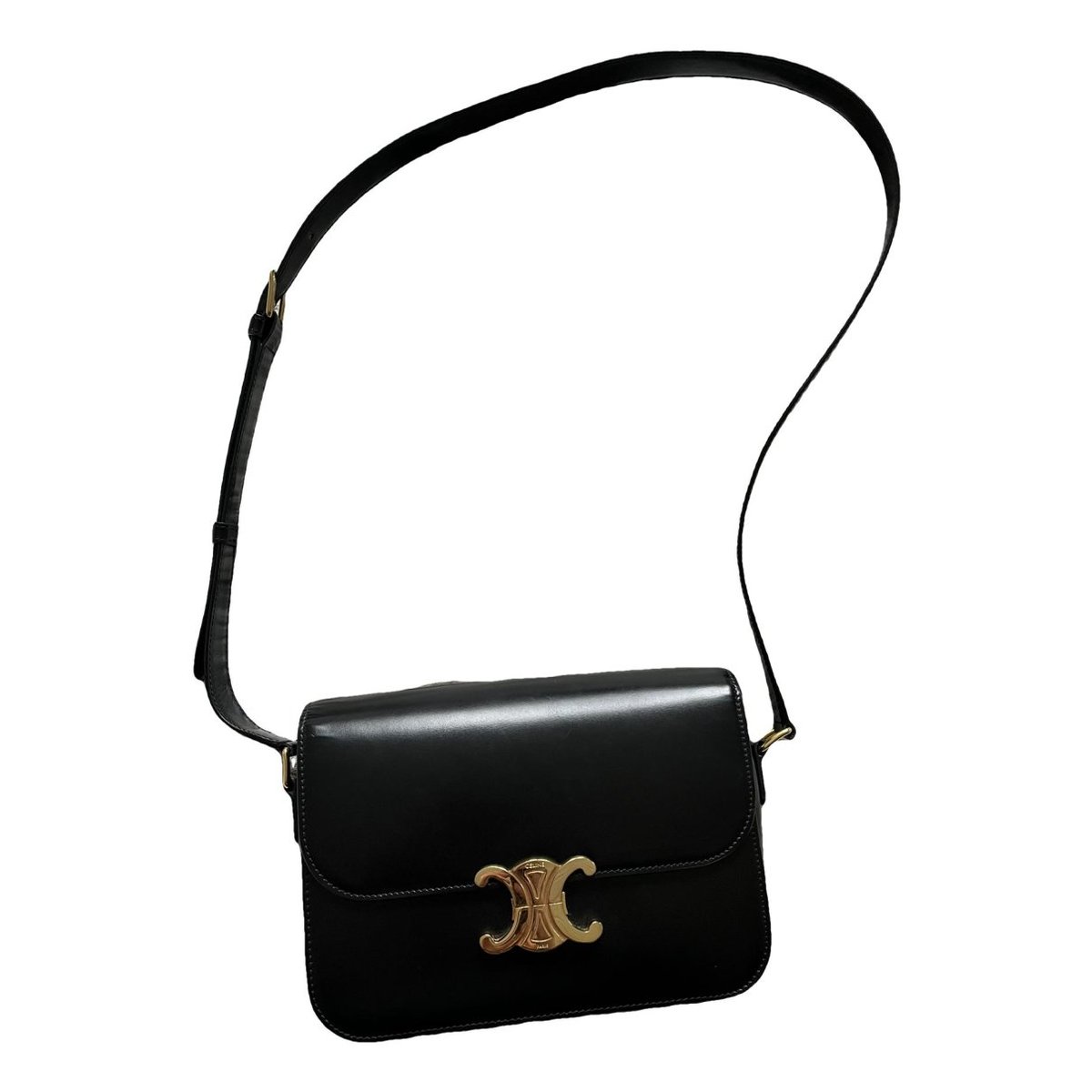 Triomphe leather handbag