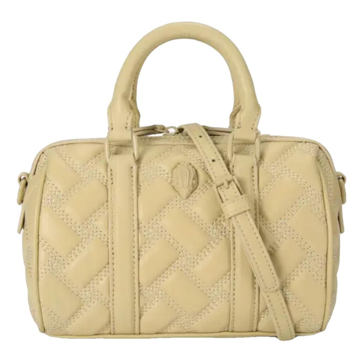 Leather bowling bag
