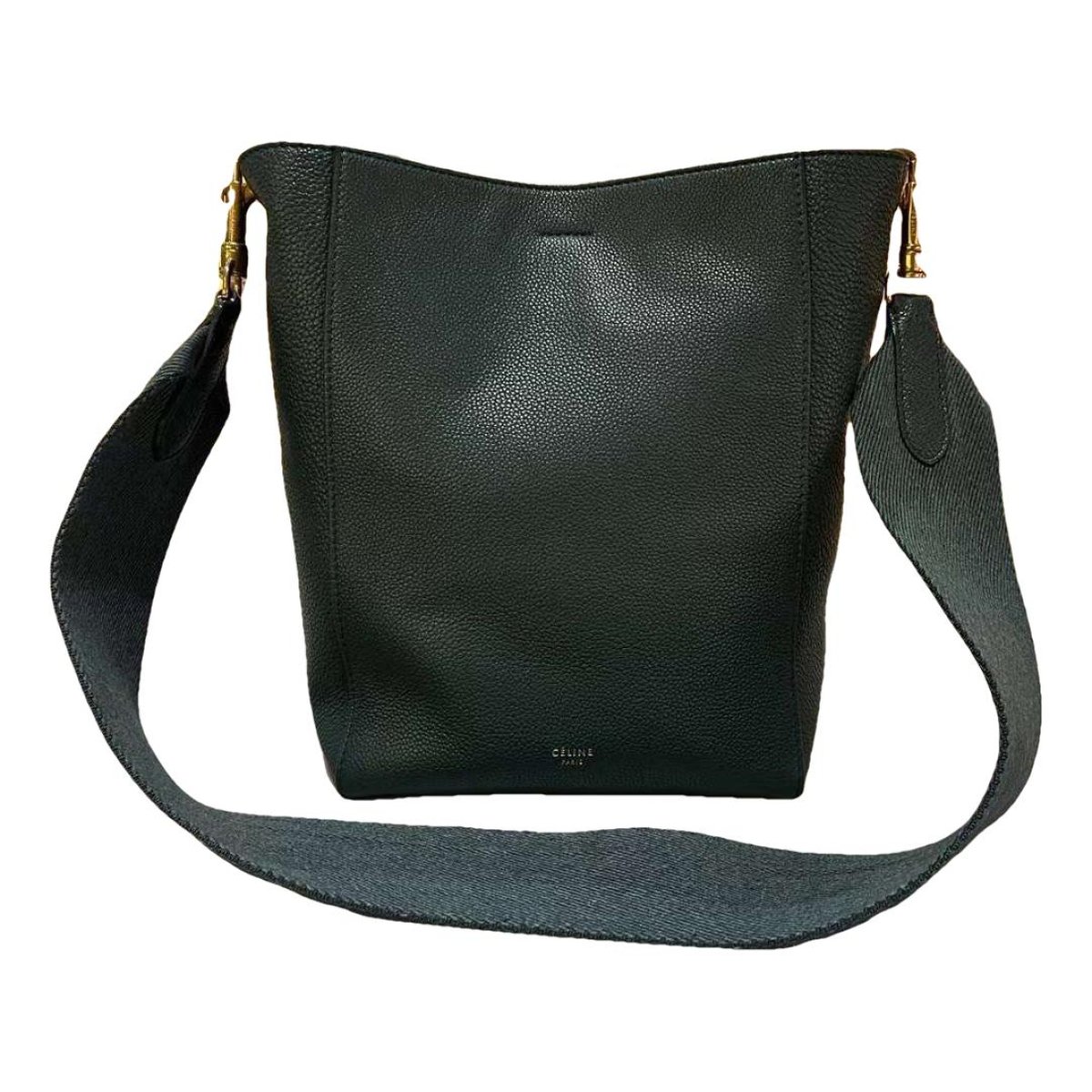 Seau Sangle leather handbag