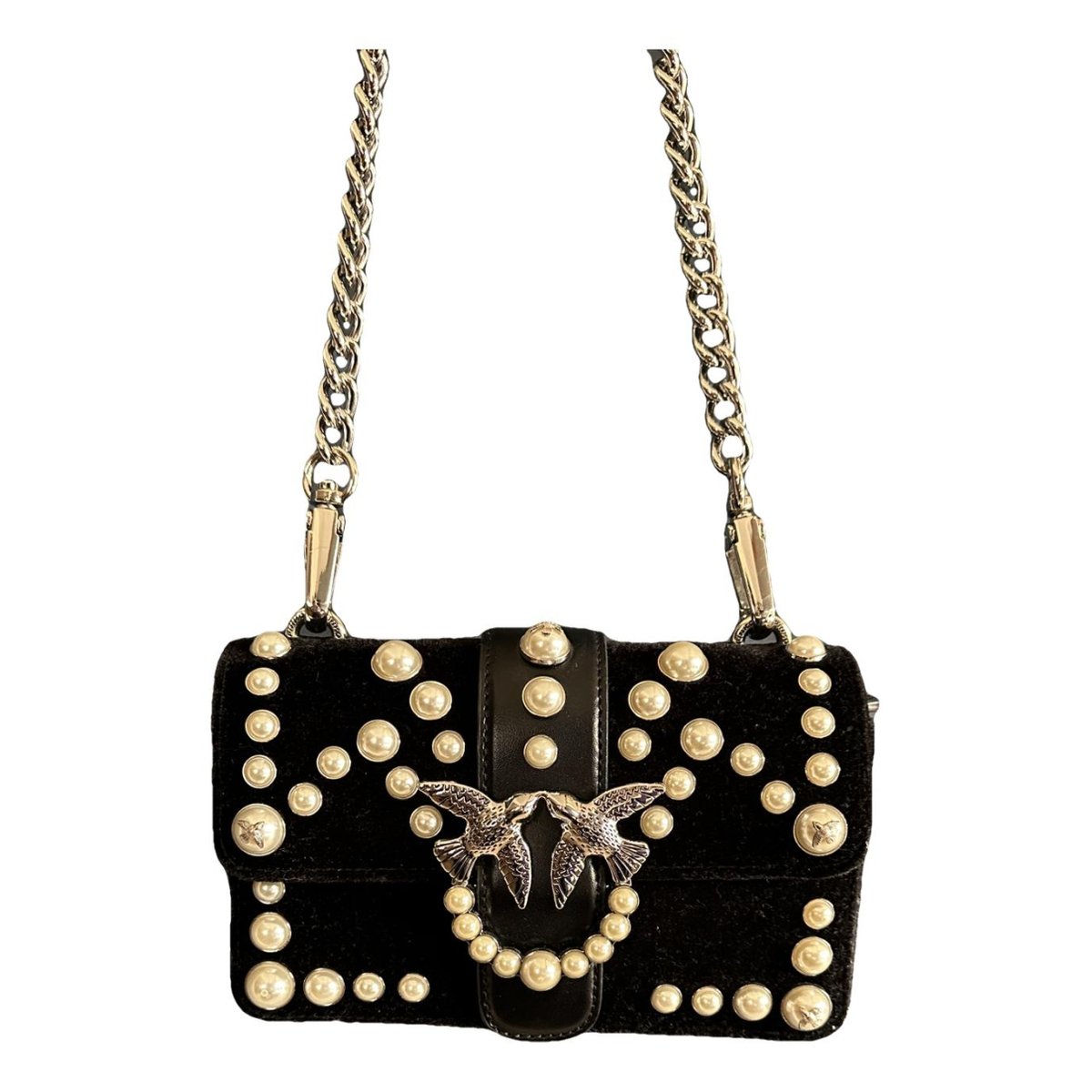 Love Bag velvet crossbody bag