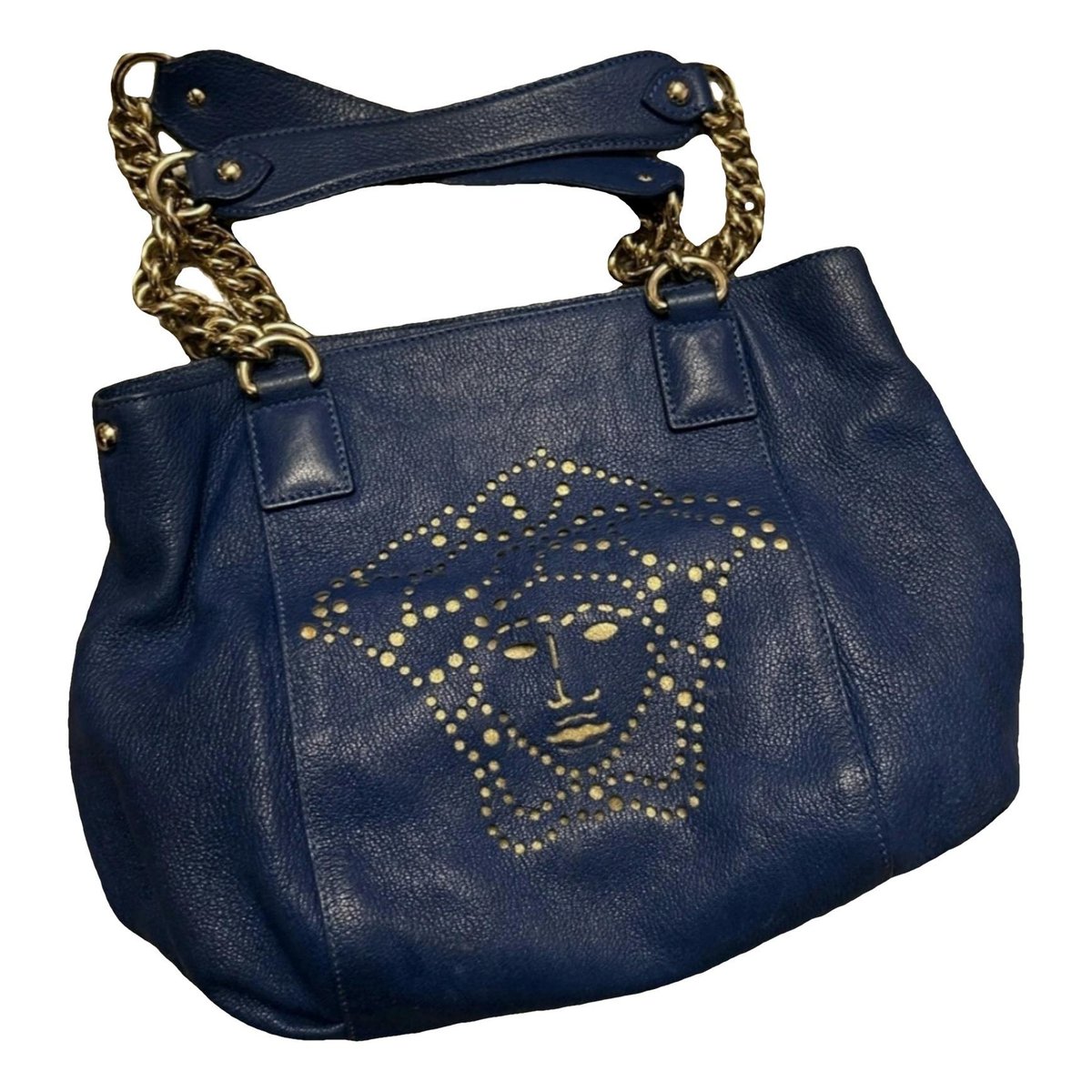 La Medusa leather handbag