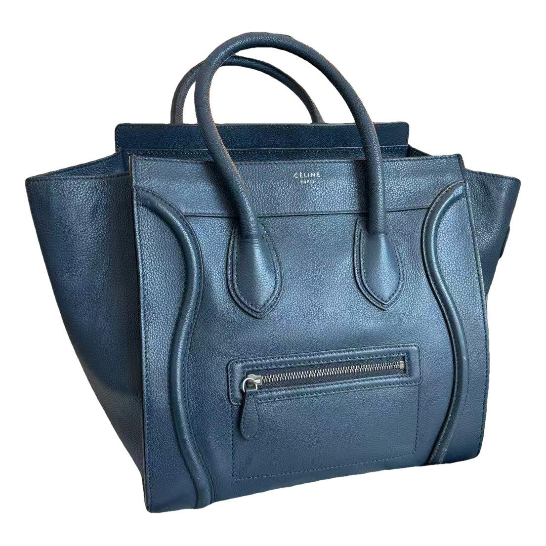 Luggage leather handbag