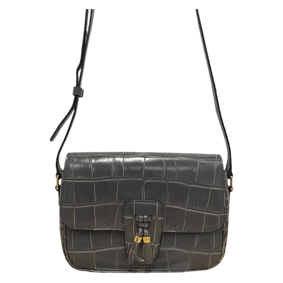 Tassels leather crossbody bag