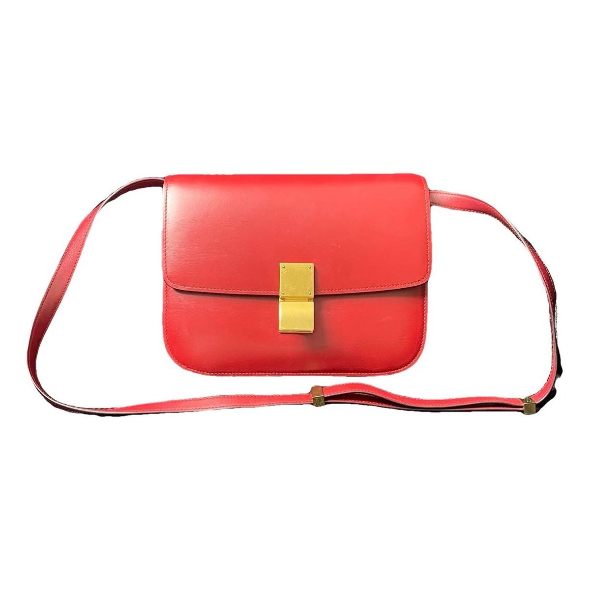 Classic leather crossbody bag