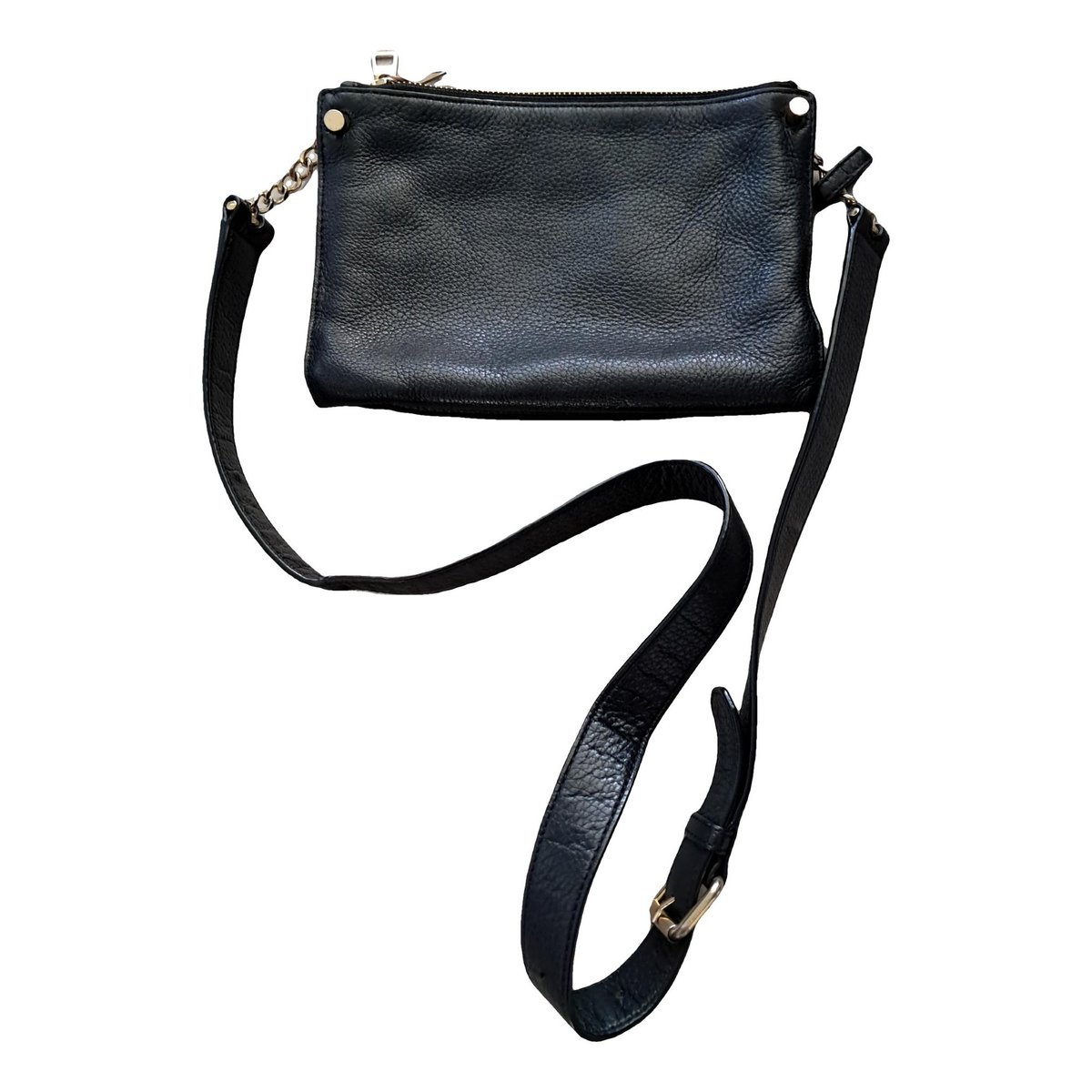 Addict leather crossbody bag