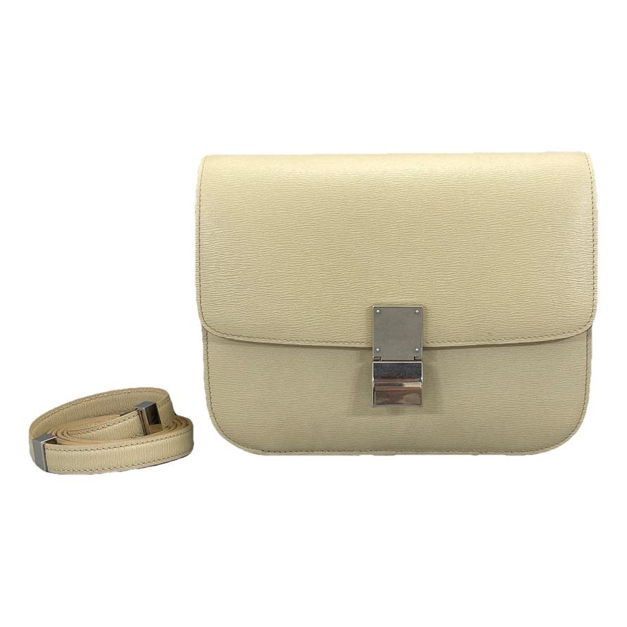 Classic leather crossbody bag