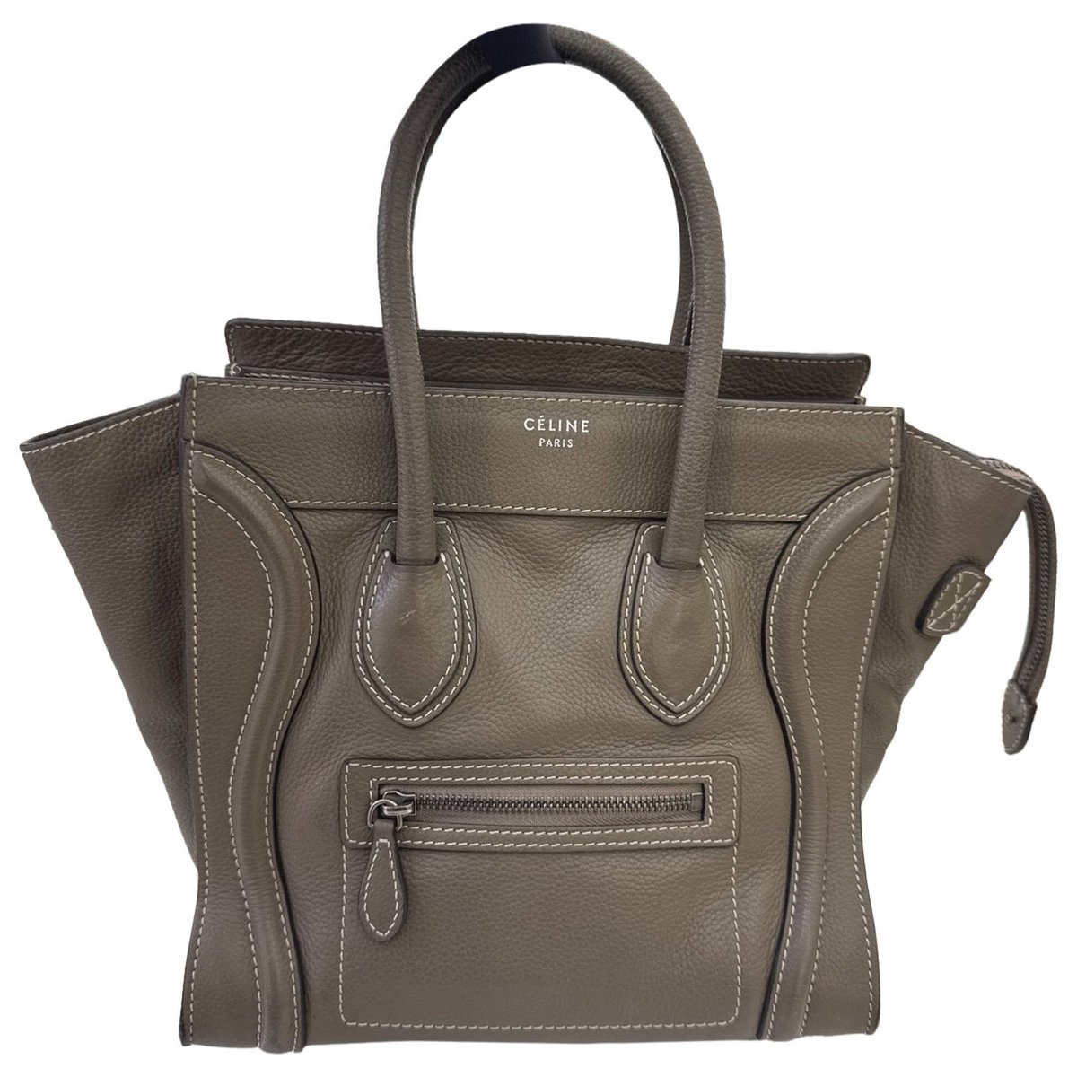 Luggage leather handbag