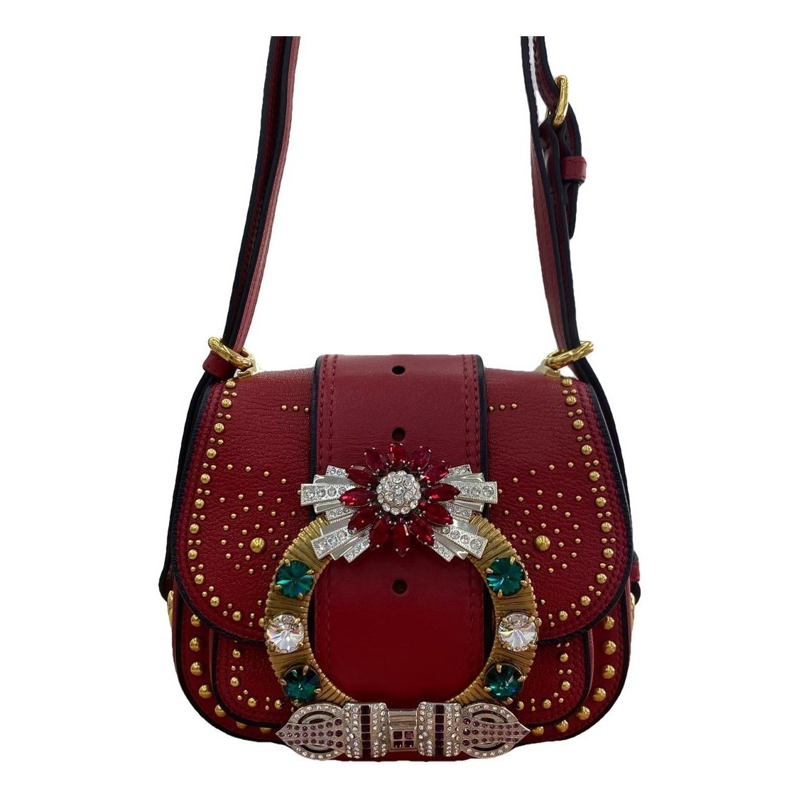 Dahlia Star leather crossbody bag