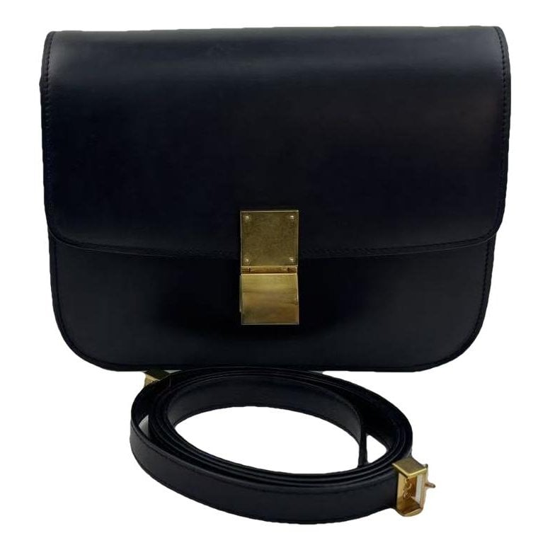 Classic leather handbag