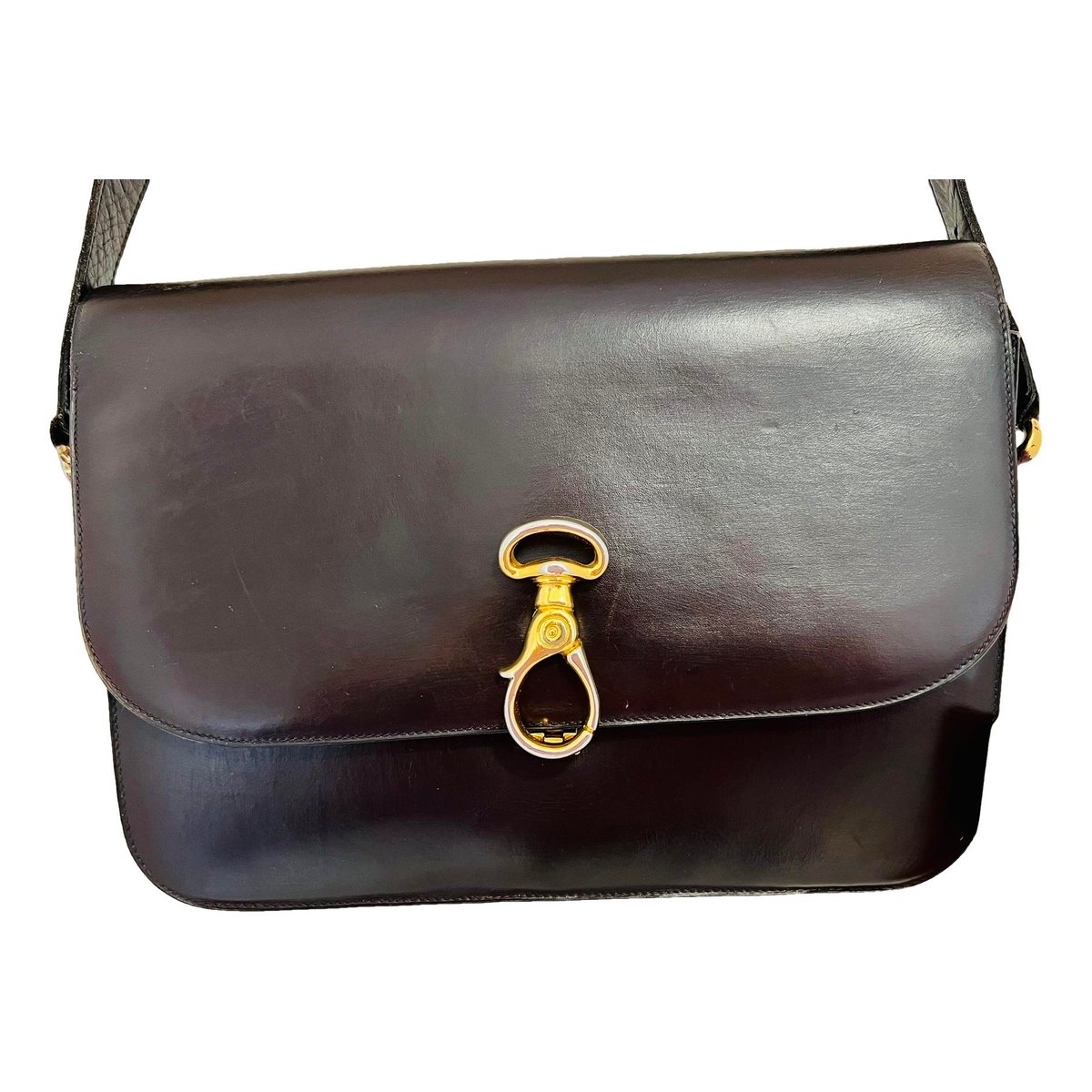 Classic leather crossbody bag