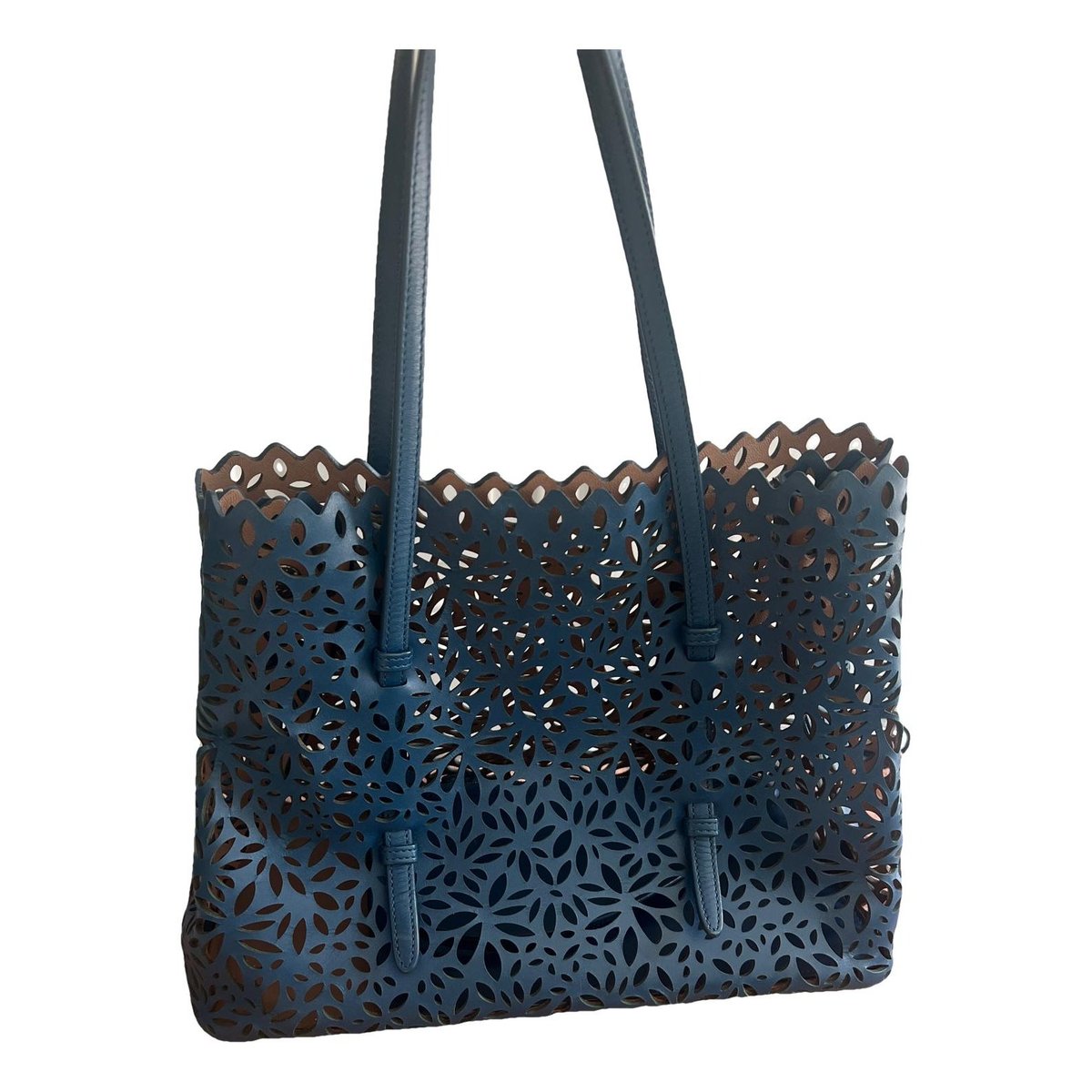 Mina leather handbag