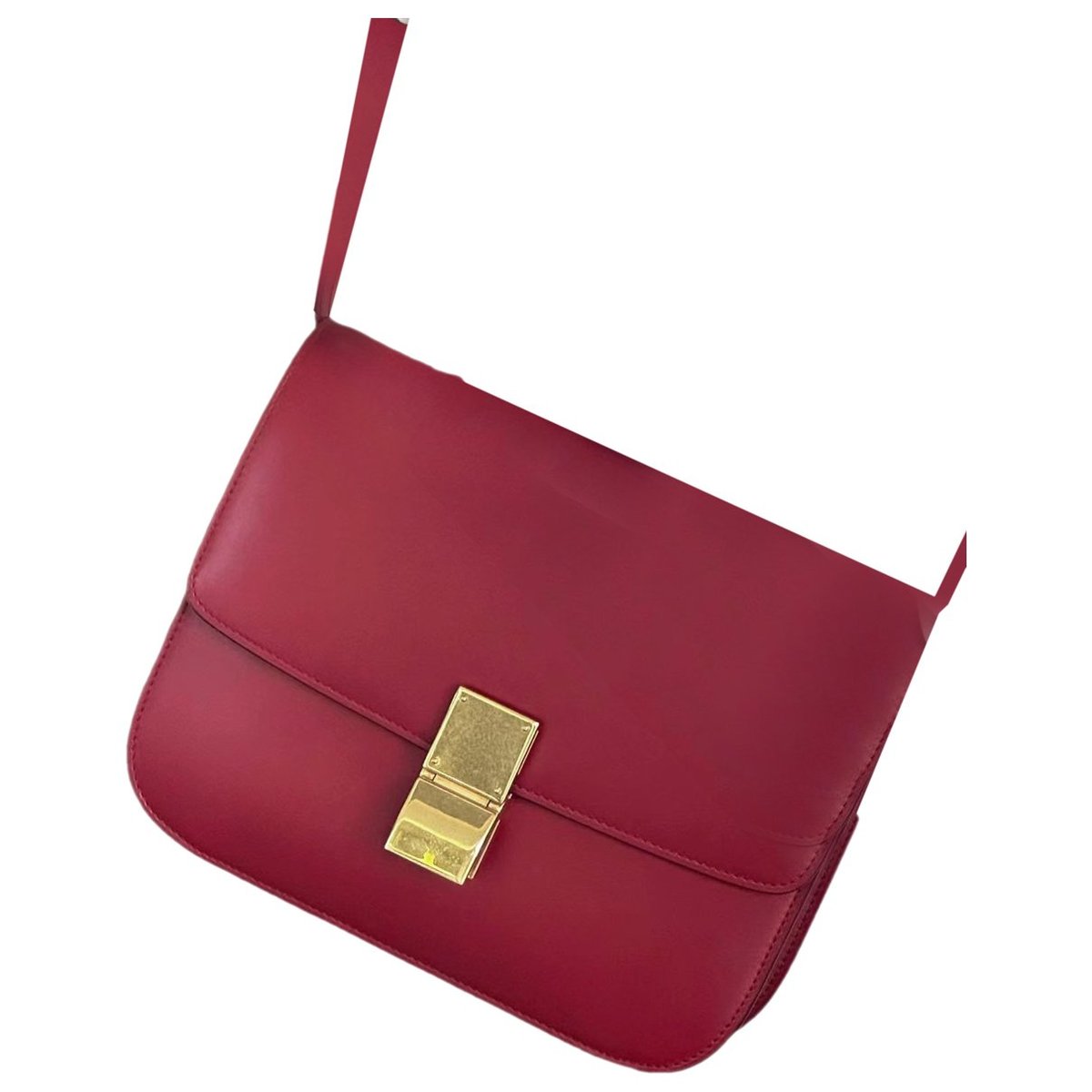 Classic leather crossbody bag