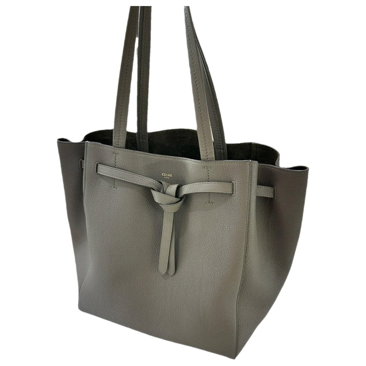 Cabas Phantom leather handbag