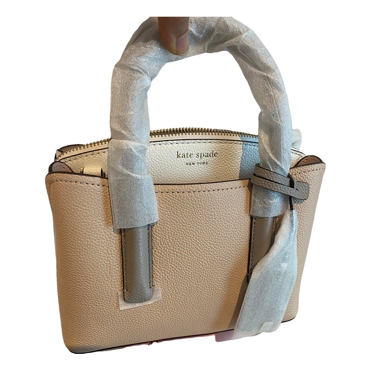 Leather satchel