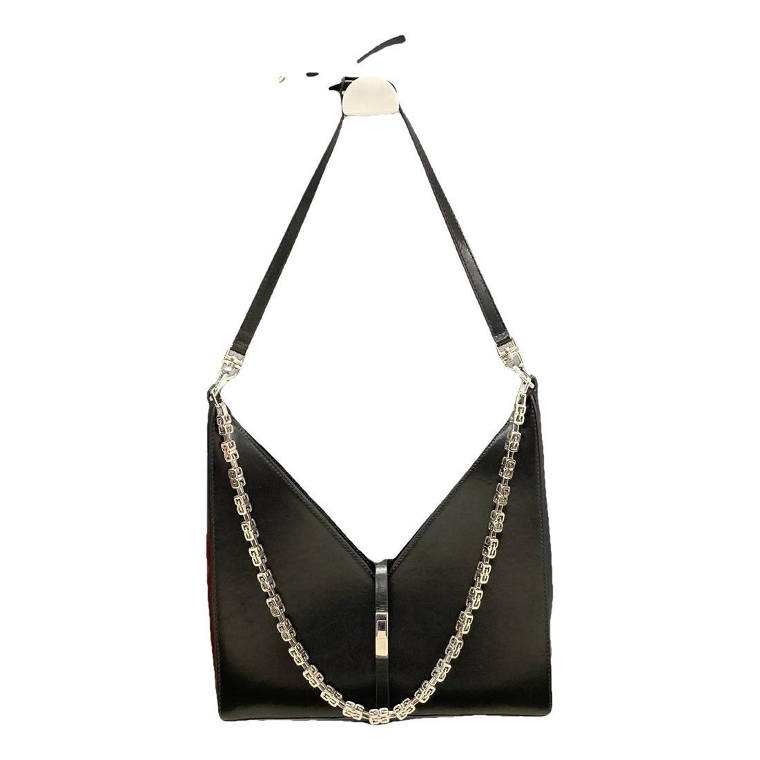 Cut Out leather crossbody bag