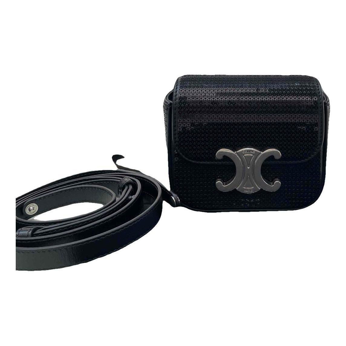 Triomphe glitter handbag