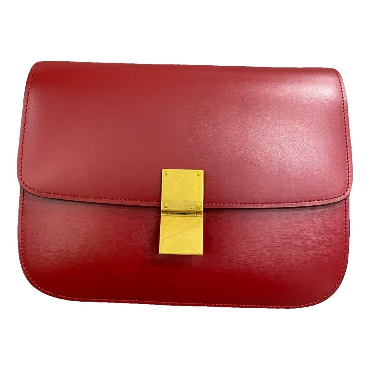 Classic leather crossbody bag