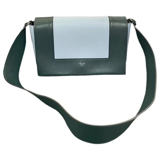 Frame leather crossbody bag