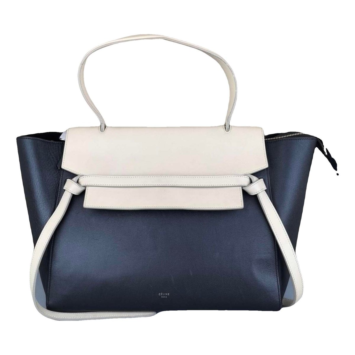 Belt leather handbag