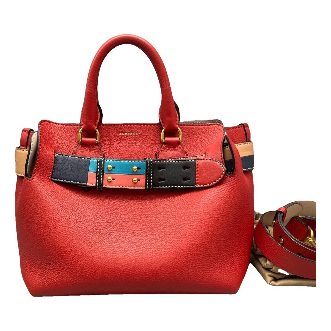 The Belt leather handbag