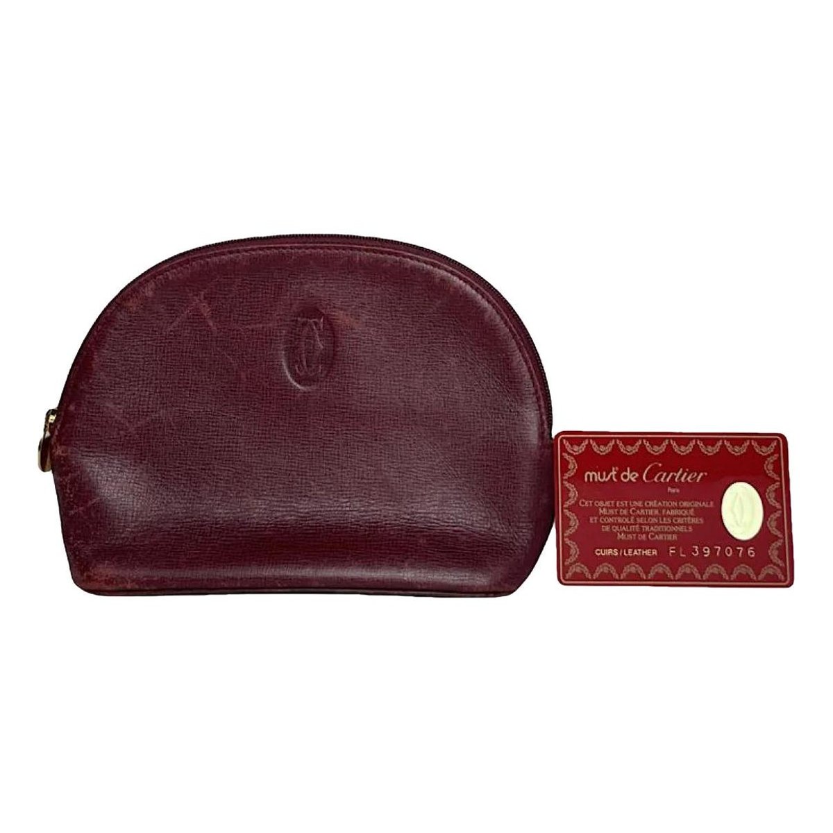 Marcello leather clutch bag