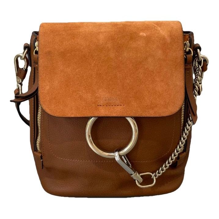 Faye leather backpack