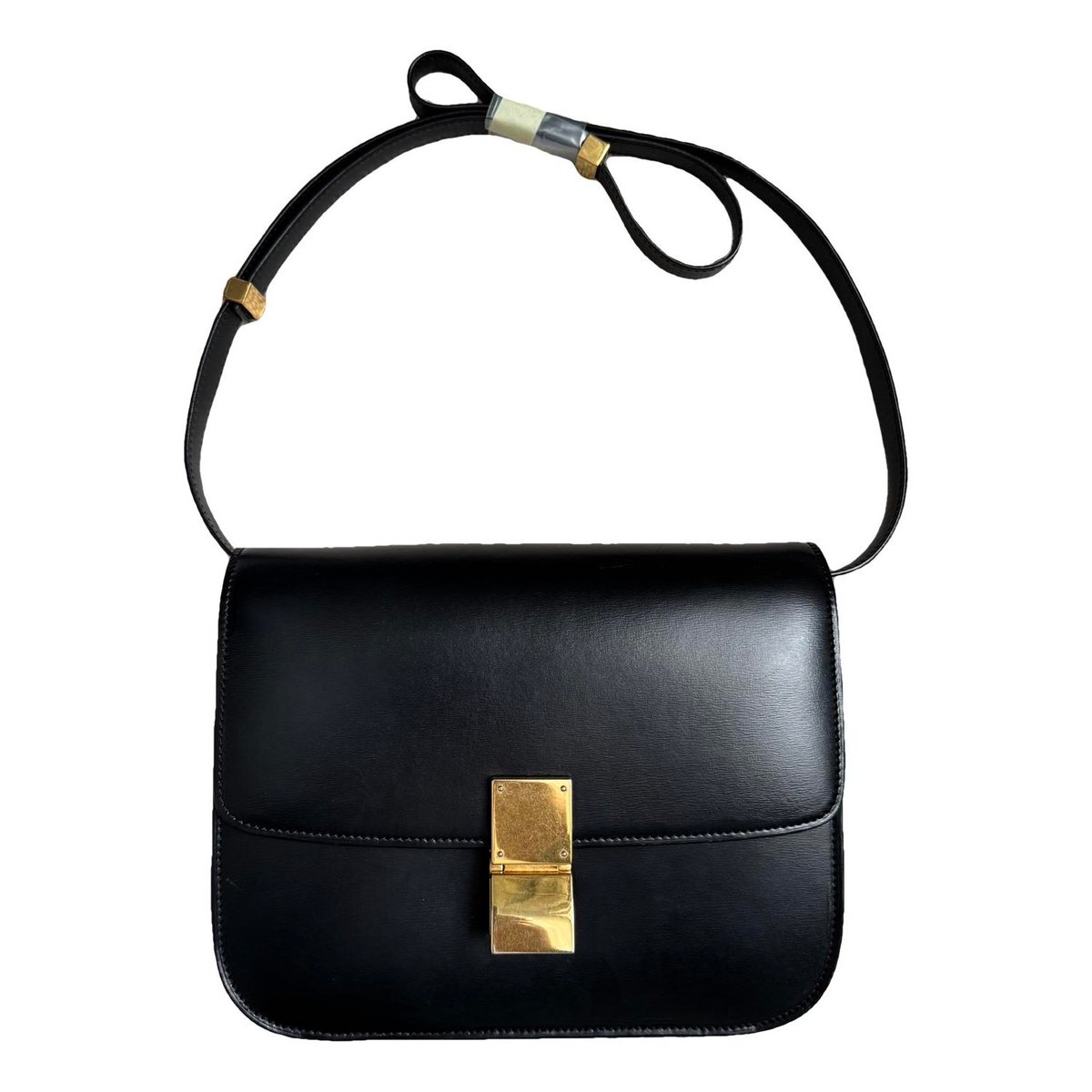 Classic leather crossbody bag