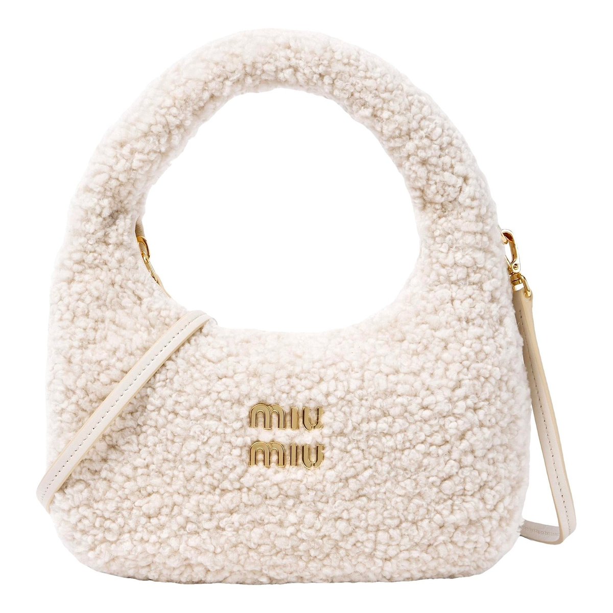 Miu Wander leather handbag