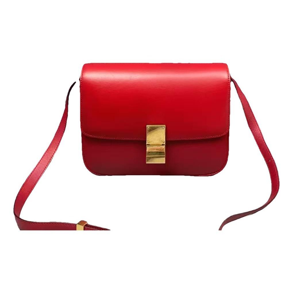 Classic leather handbag