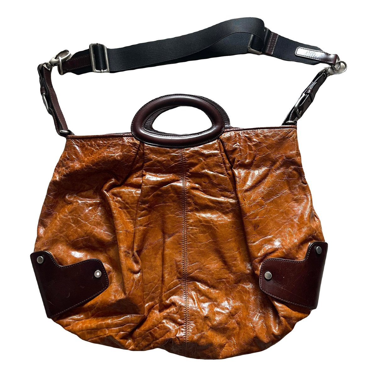 Leather crossbody bag