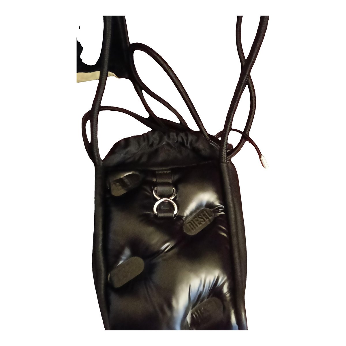 Patent leather handbag