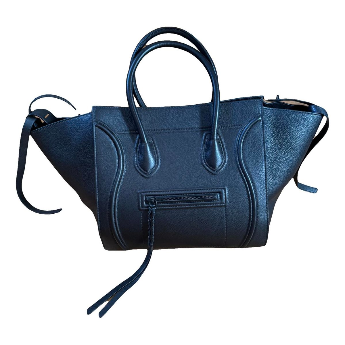 Luggage leather handbag