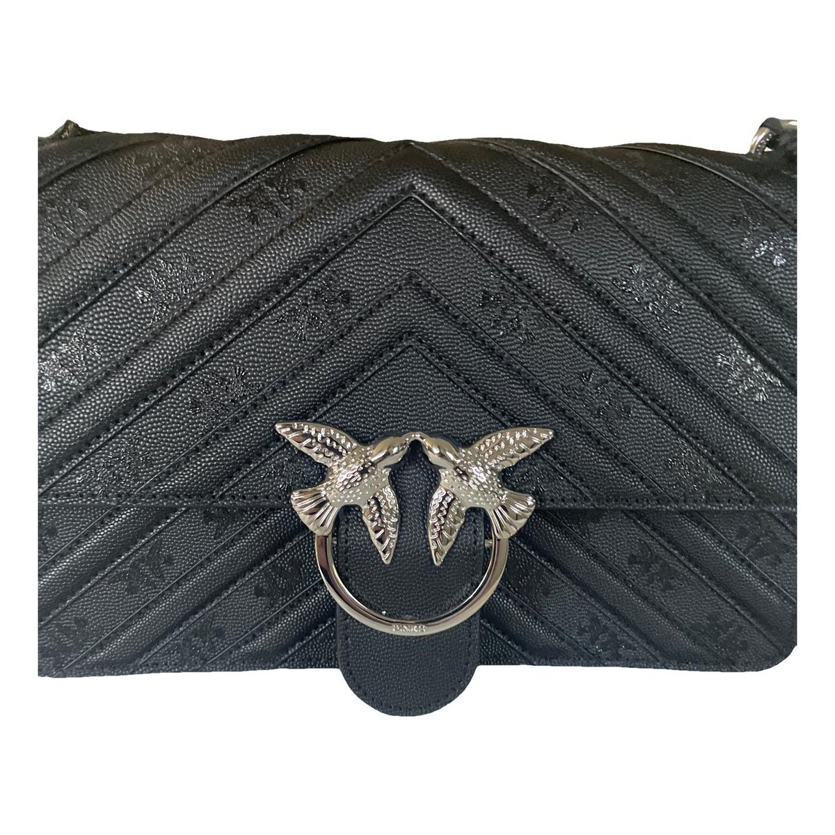 Love Bag leather clutch bag