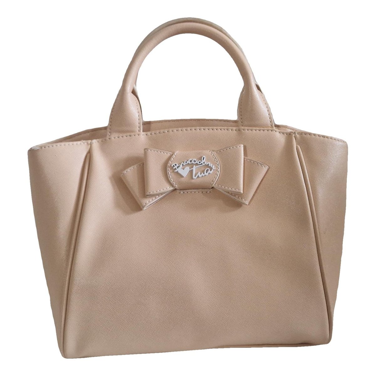 Vegan leather tote