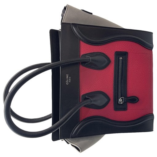 Luggage leather handbag
