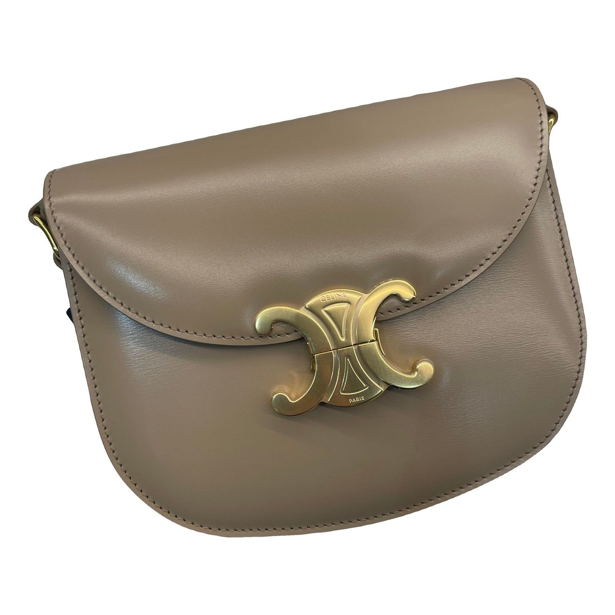 Triomphe leather handbag