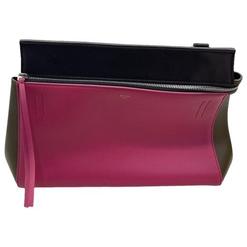 Edge leather handbag