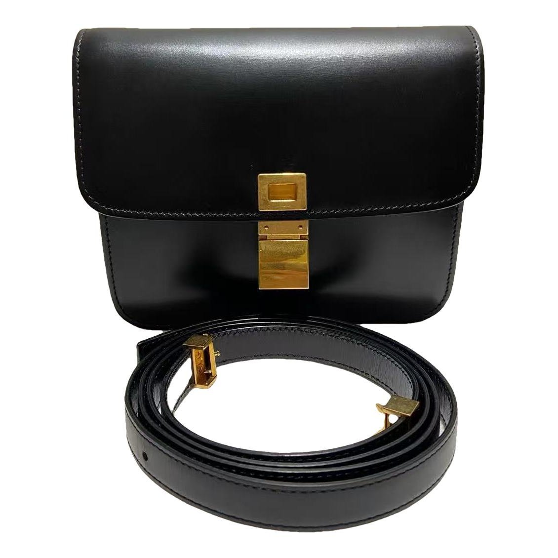 Classic leather handbag