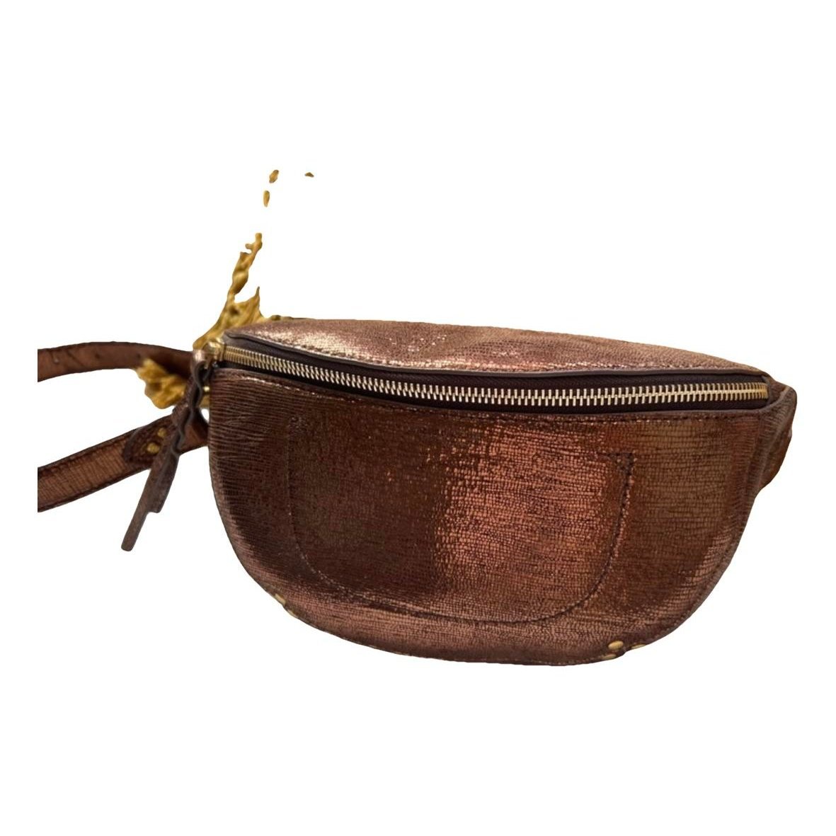 Leather crossbody bag