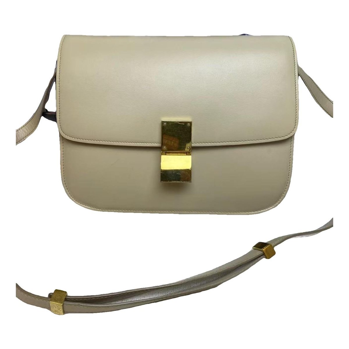 Classic leather handbag