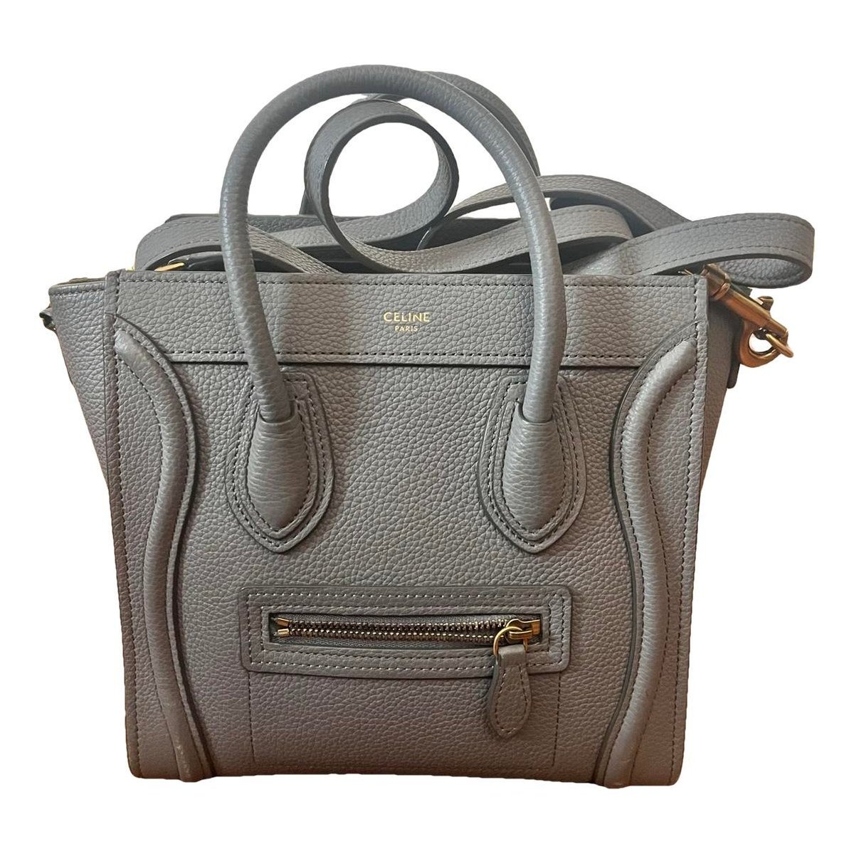 Luggage leather handbag