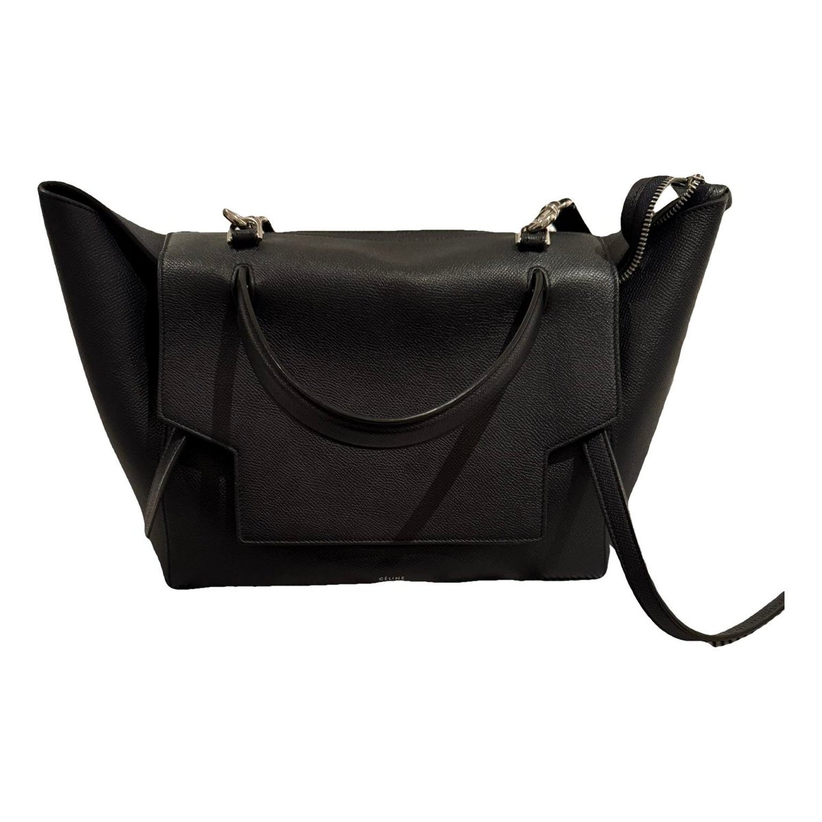 Belt leather handbag