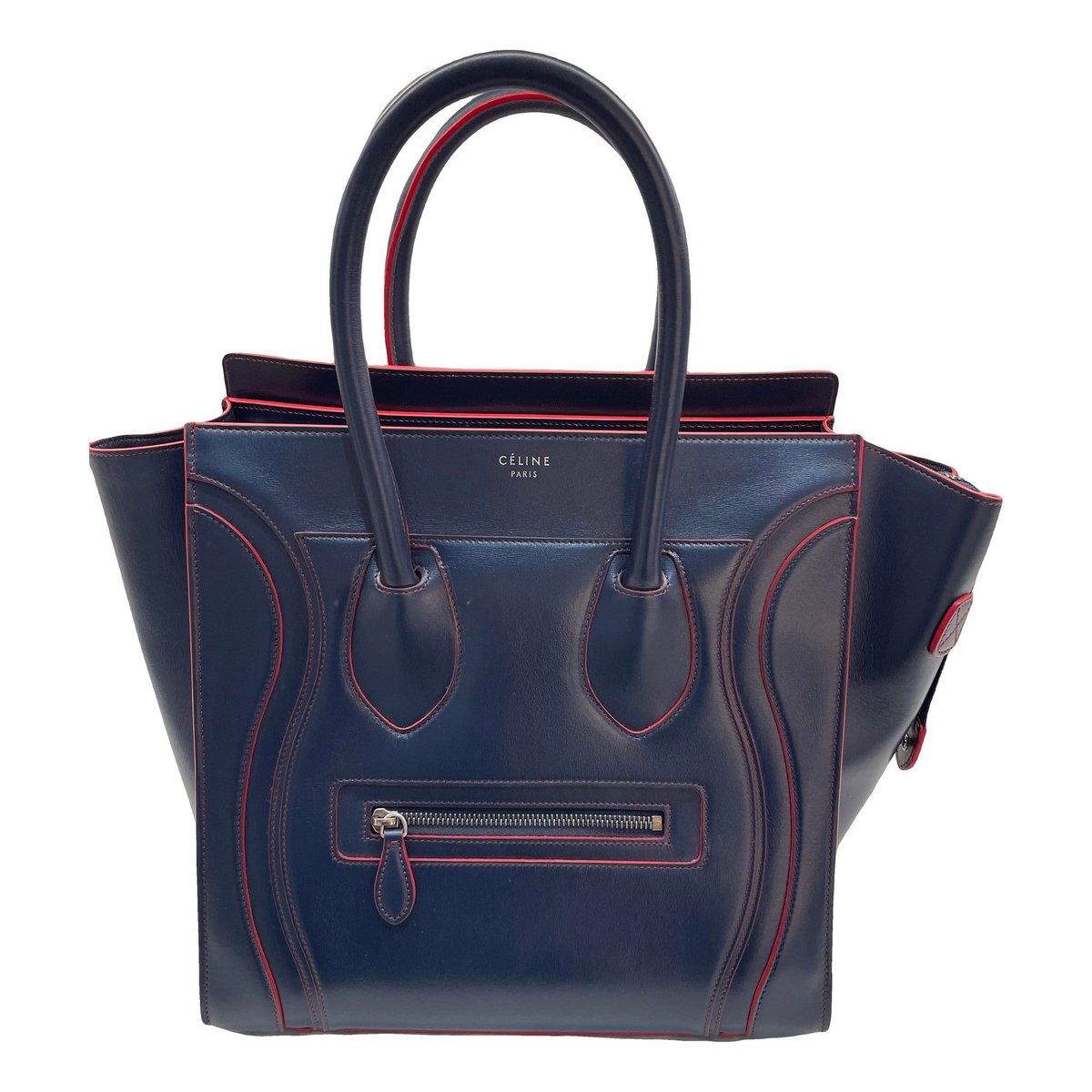 Luggage leather handbag