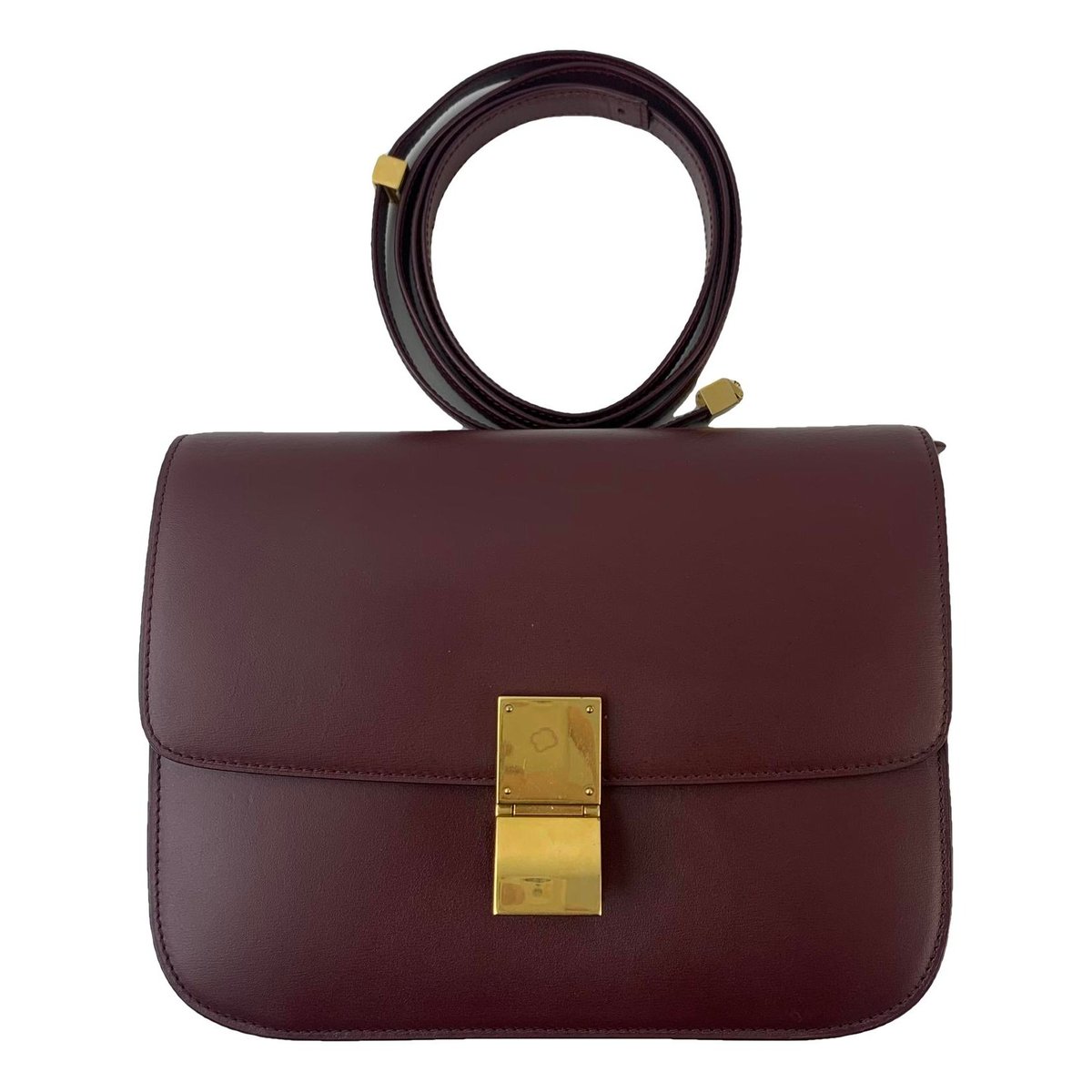 Classic leather handbag