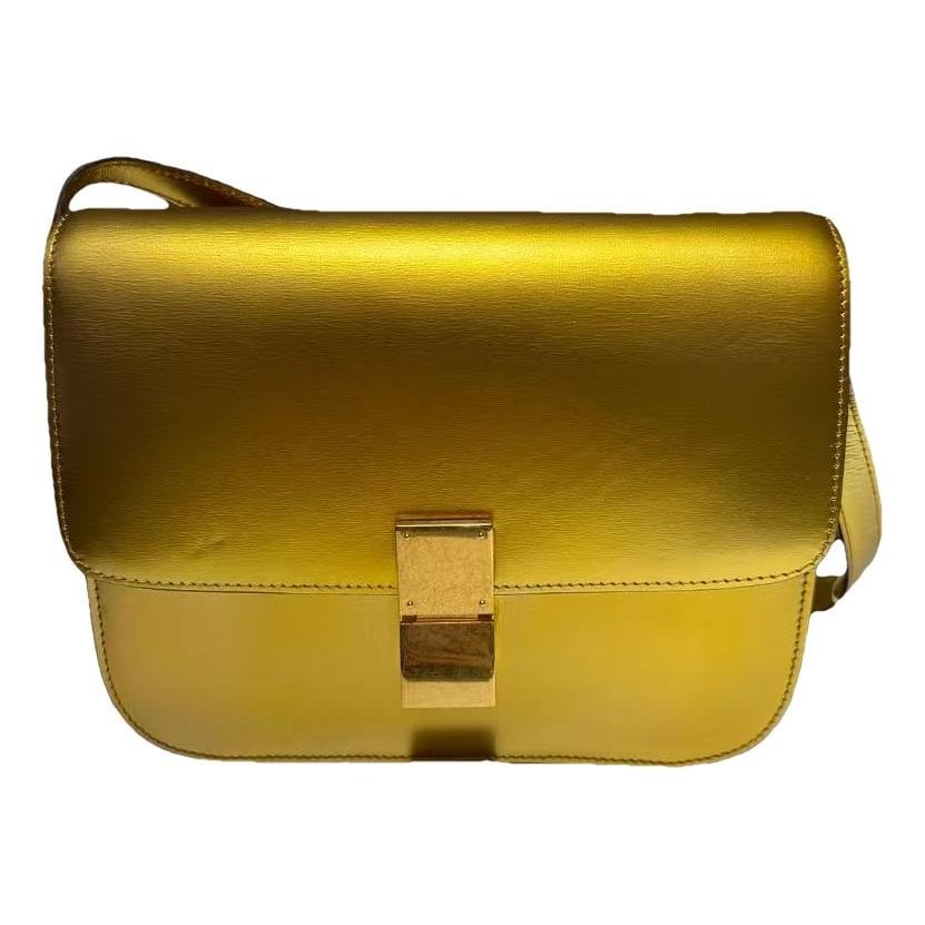Classic leather crossbody bag