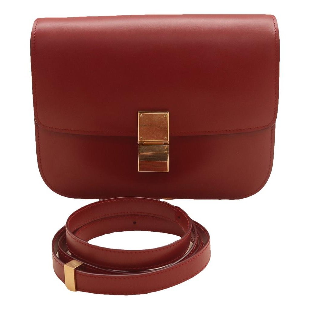 Classic leather handbag