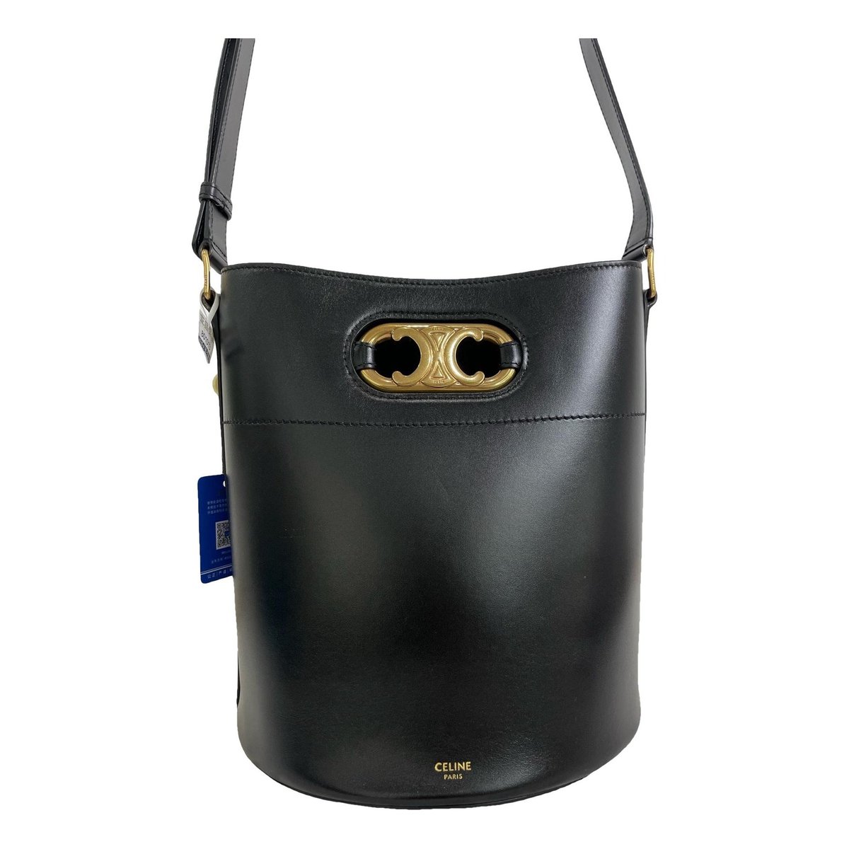 Triomphe Maillon leather crossbody bag