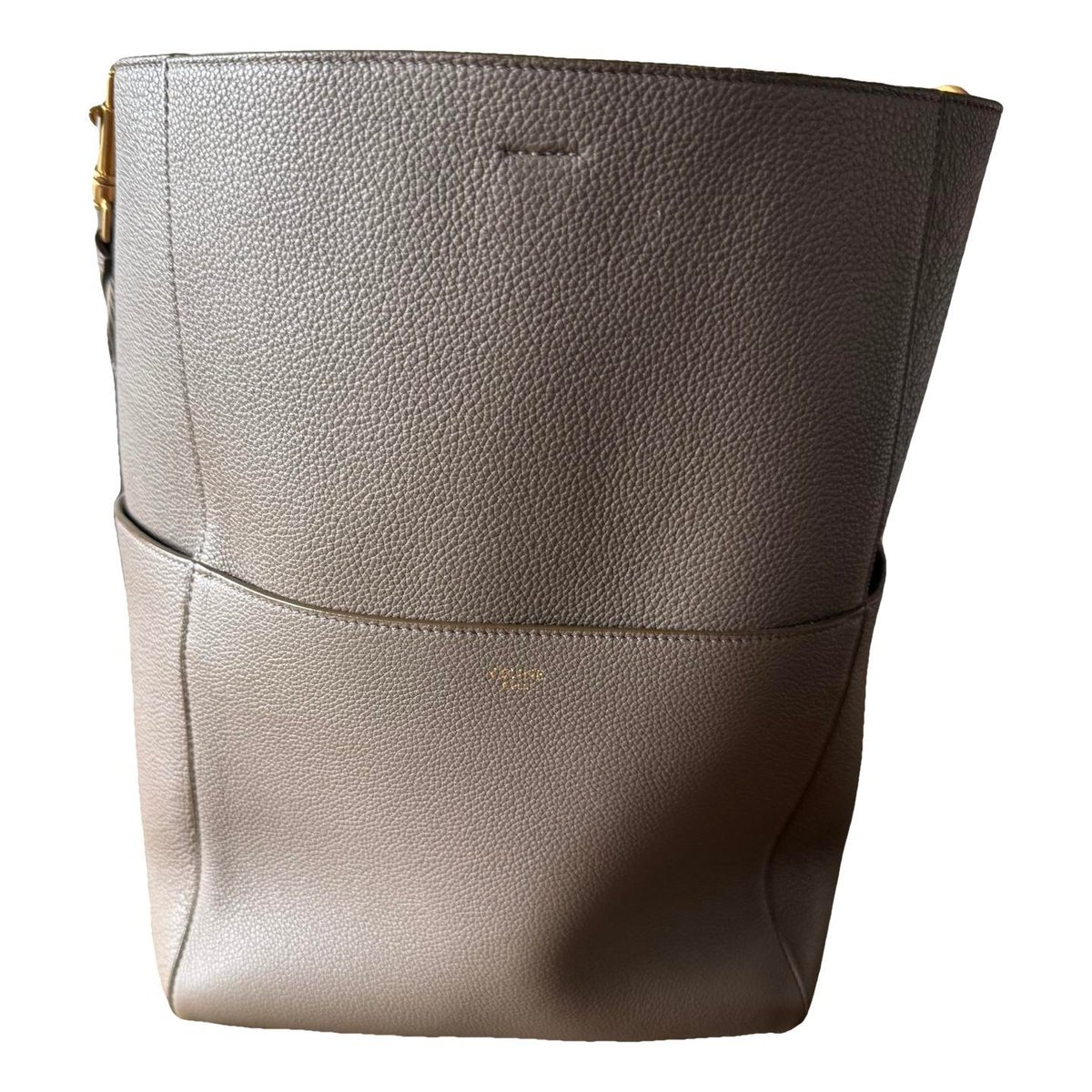 Seau Sangle leather tote