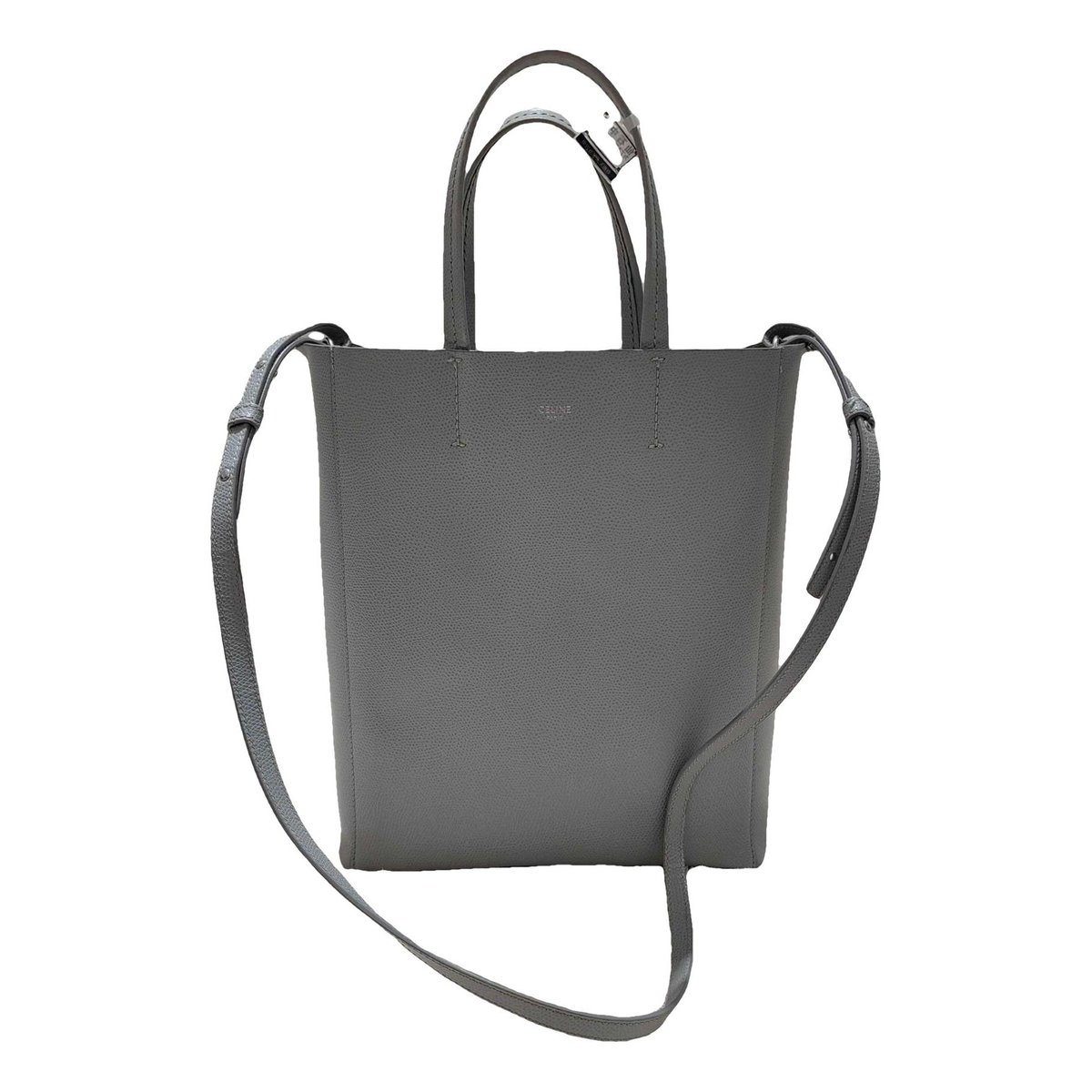 Cabas PM leather handbag